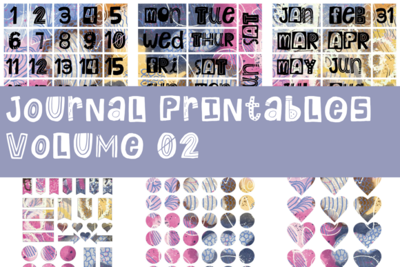 Download Journal Printables Volume 2 - Journal printables Collection