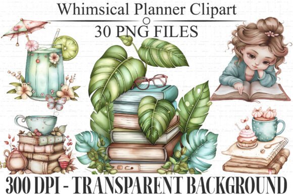 Download Whimsical Planner Clipart PNG - Whimsical Collection